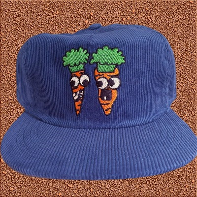 Carrot Palz Corduroy Snapback Cap